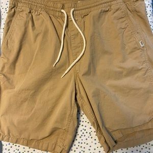Vans drawstring kaki shorts